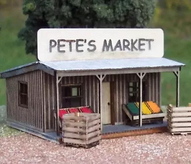 Osborn Model Kits 1062 HO Scale Pete's Produce Stand Craftsman Kit