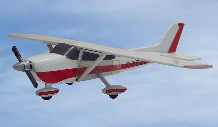 Osborn Model Kits 1076 HO Scale Cessna 172 Kit