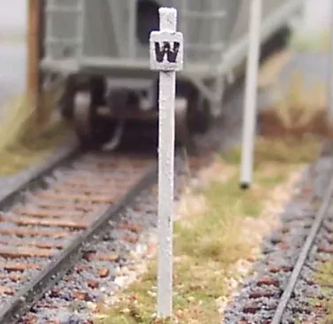Osborn Model Kits 3019 N Scale General Purpose Whistle Posts Kit