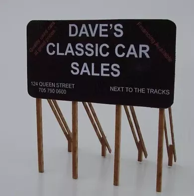 Osborn Model Kits 3024 N Scale Standard Billboard Kit