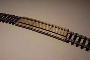 Osborn Model Kits 3049 N Scale Radius Crossing Boards 11" Kit