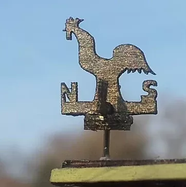 Osborn Model Kits 3056 N Scale Weathervane Kit (2 Pack)
