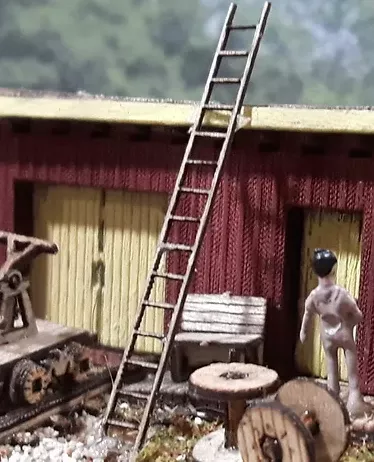 Osborn Model Kits 3058 N Scale Ladders (10 Pack)