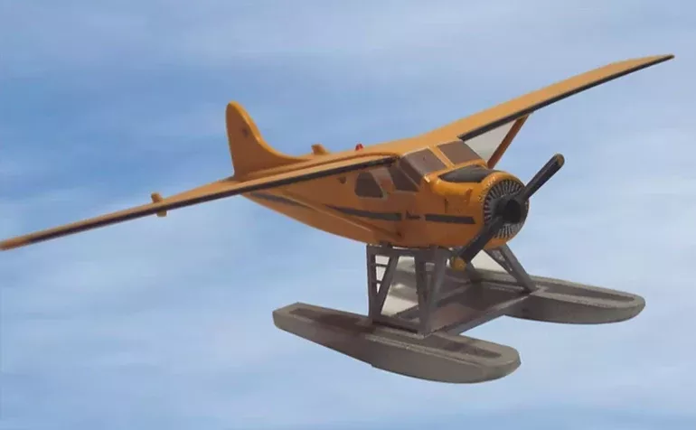 Osborn Model Kits 3073 N Scale DHC-2 Beaver Airplane Kit