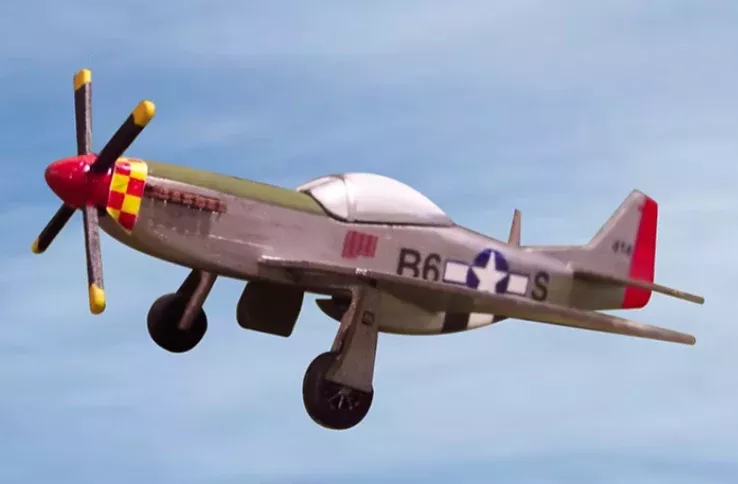 Osborn Model Kits 3074 N Scale P-51D Mustang Kit
