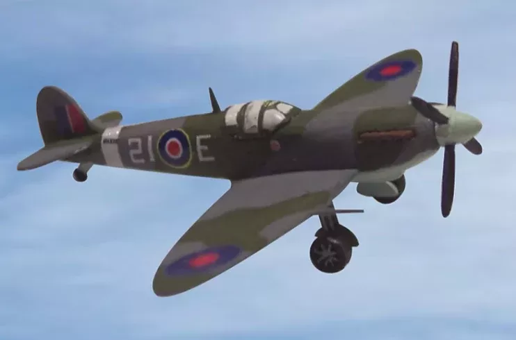 Osborn Model Kits 3075 N Scale Spitfire IX Supermarine Kit