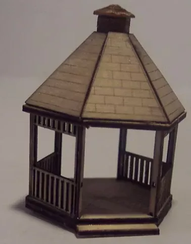 Osborn Model Kits 3081 N Scale Gazebo Kit