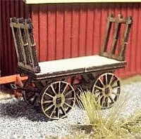 Osborn Model Kits 3084 N Scale Baggage Cart Kit (2 Pack)