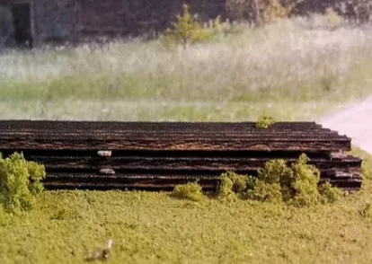 Osborn Model Kits 3105 N Scale Discarded Scenic Rails