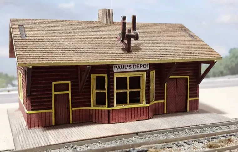 Osborn Model Kits 3119 N Scale Paul's Depot Kit
