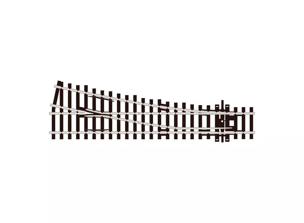 Peco SL-91 HO Scale Code 100 Track Insulfrog Small Right-Hand Turnout - NOS