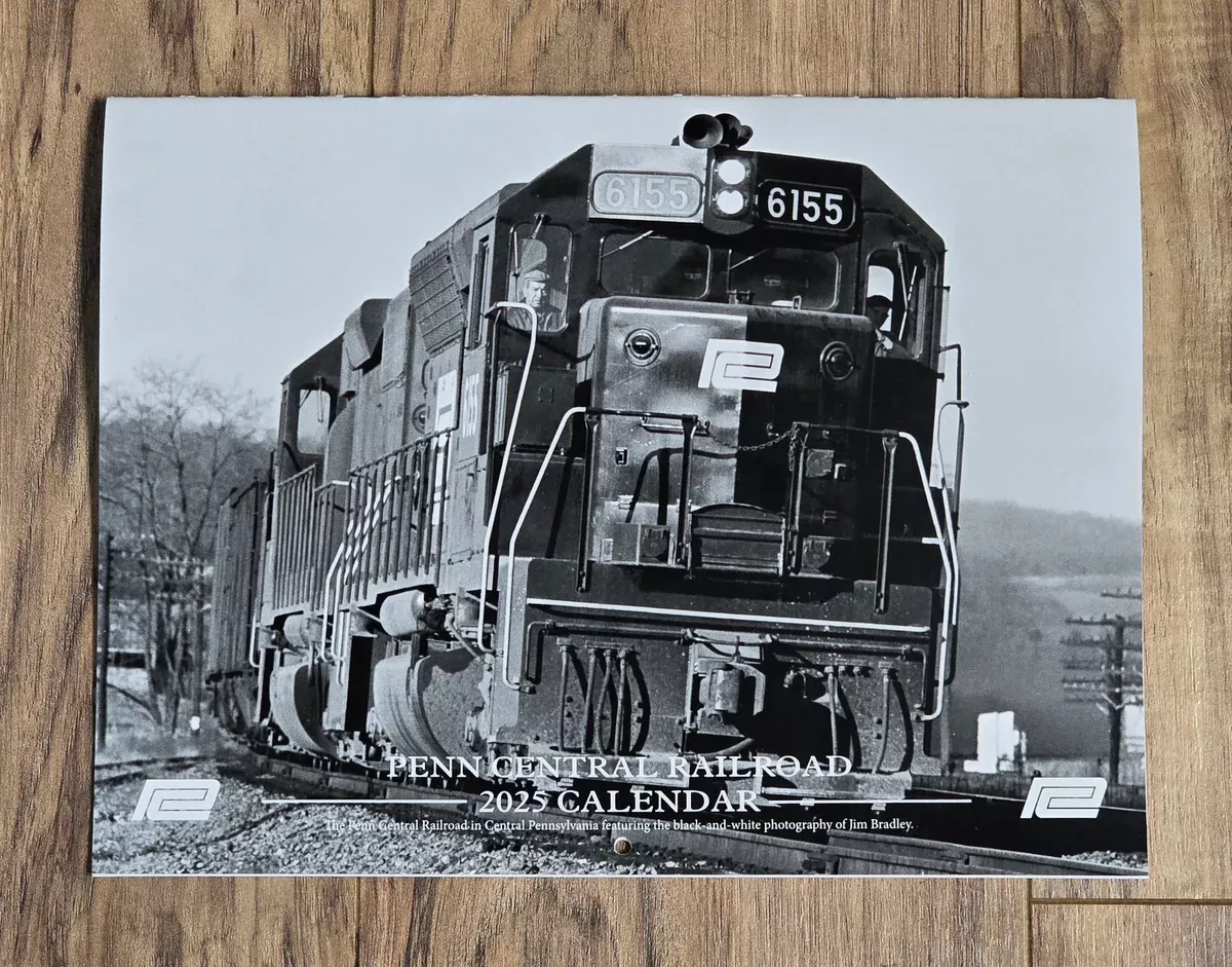Penn Central (Jim Bradley Photos) 2025 Calendar