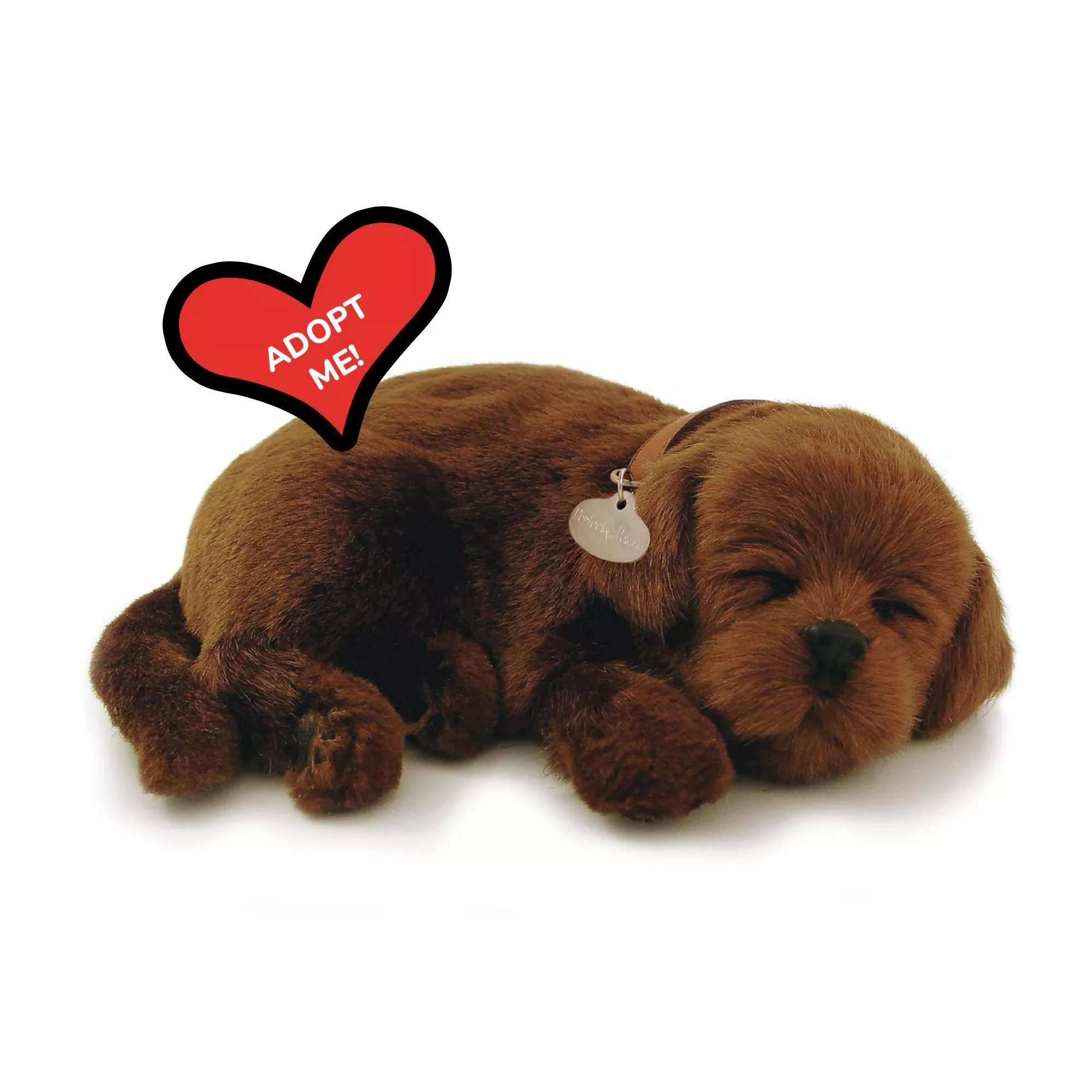 Perfect Petzzz Chocolate Lab Stuffed Interactive Pet Toy - Realistic P