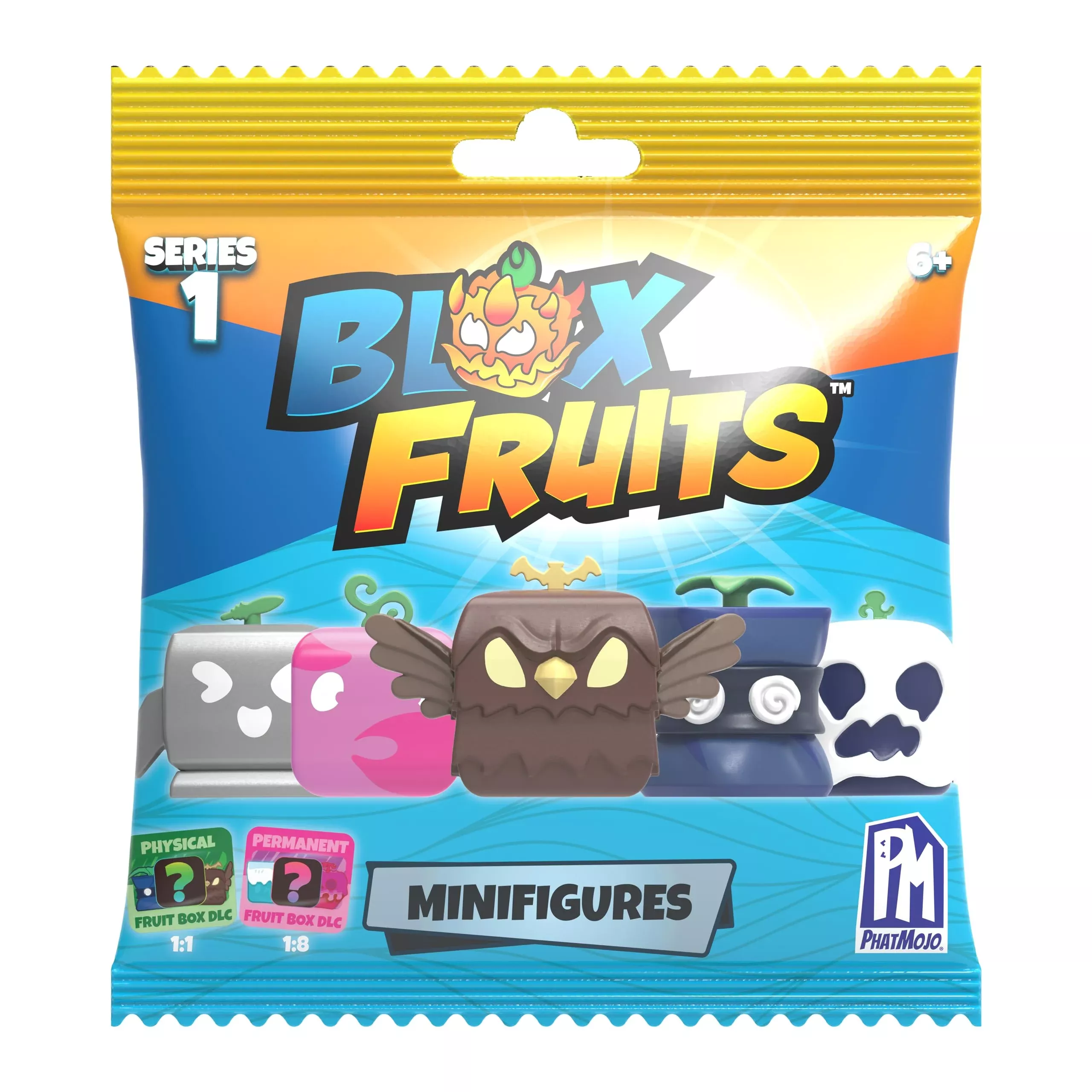 PhatMojo Blox Fruits Mini Figures Collectable 6.5 cm Red