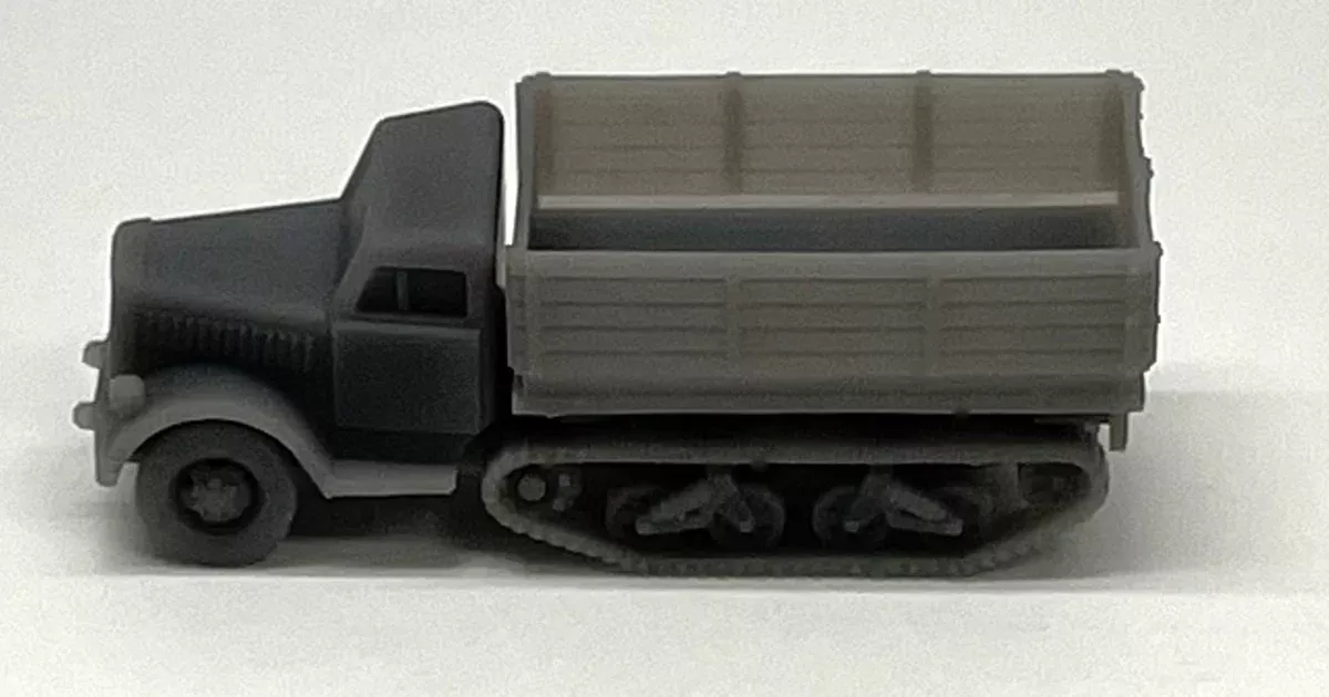 Phoenix Precision Models 30040 N Scale Half Track Truck (Unpainted Resin)