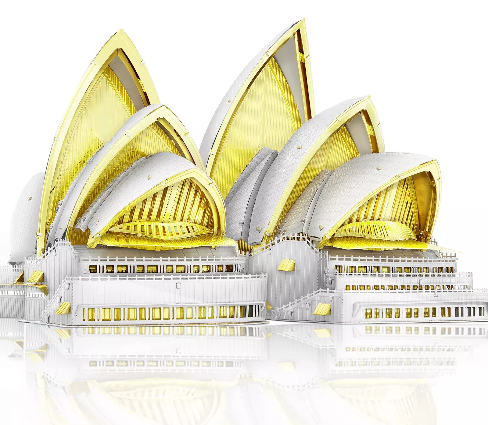 Piececool 3D Metal Models Building Kits,Sydney Opera House Architectur