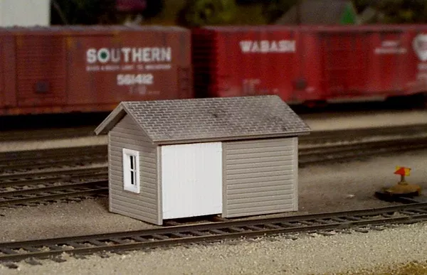 Pikestuff 541-0006 HO Scale Handcar Shed Kit