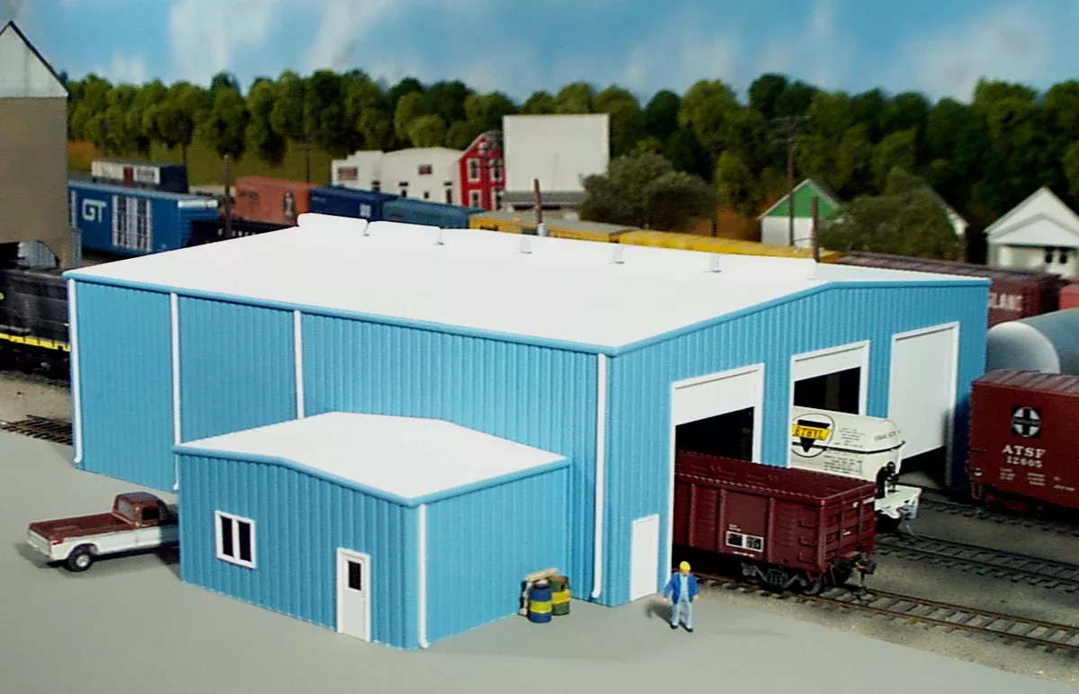 Pikestuff 541-0015 HO Scale The Shops Kit