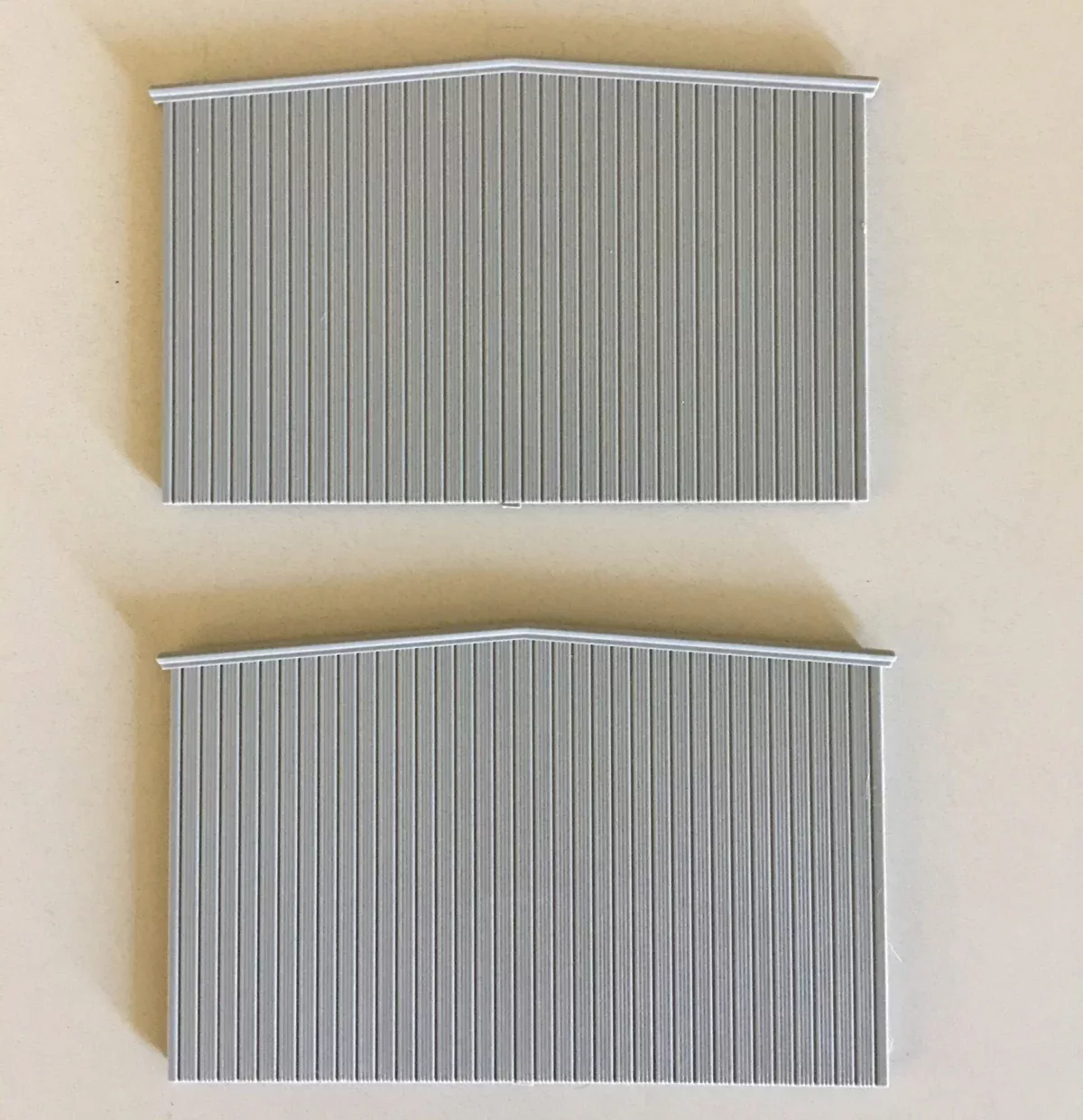 Pikestuff 541-1012 HO Scale Prefab Warehouse Ends (2 Pack)