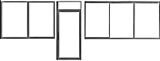 Pikestuff 541-1106 HO Scale Storefront & Window