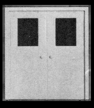 Pikestuff 541-1111 HO Scale Double Personnel Door (2 Pack)