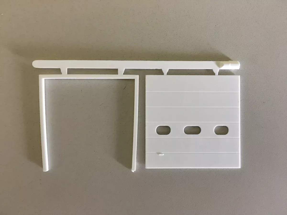 Pikestuff 541-1112 HO Scale Open Fire Station Door (2 Pack)