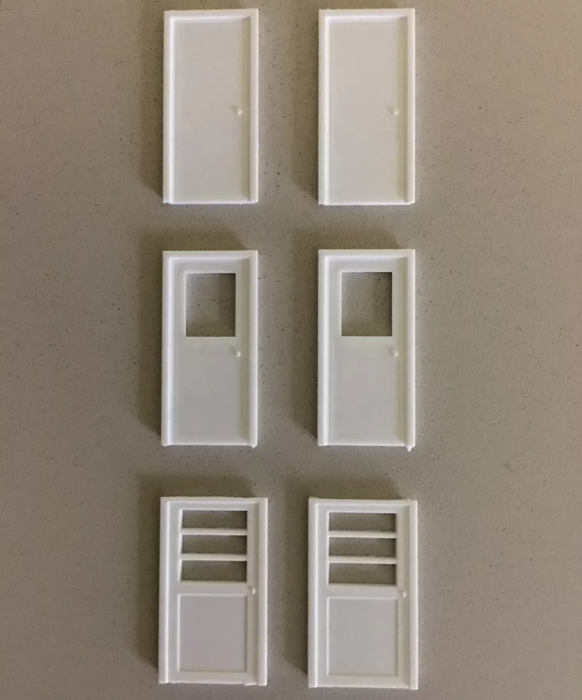 Pikestuff 541-1200 HO Scale Personal Doors Assortment