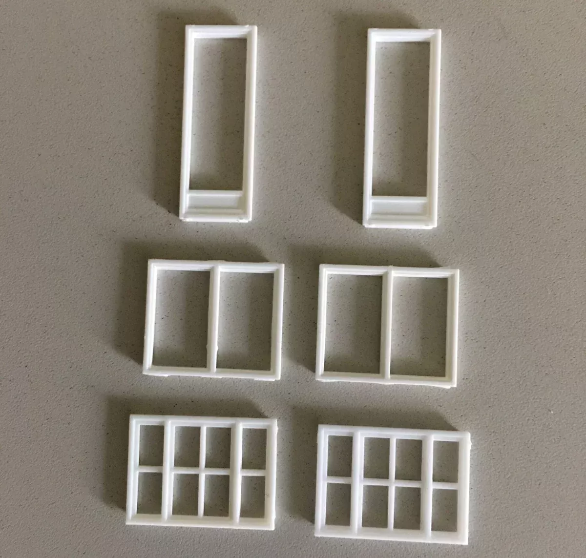 Pikestuff 541-1201 HO Scale Windows Assortment