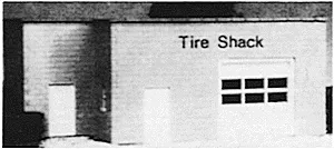 Pikestuff 541-5003 HO Scale Tire Shack Kit