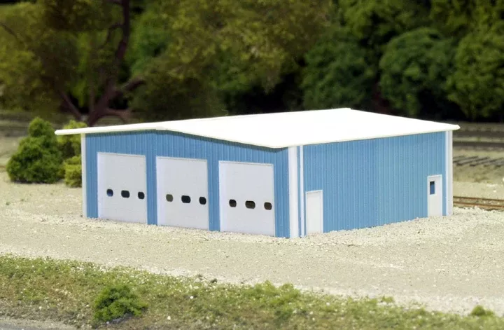 Pikestuff 541-8009 N Scale Fire Station Kit