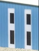 Pikestuff 541-8102 N Scale Modern 2 Story Windows (2 Pack)