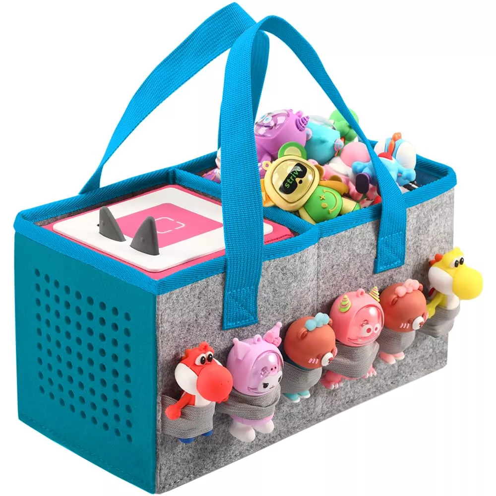 Pisosn Carrying Case For Toniebox Starter Set And Tonies Figurines, Tr