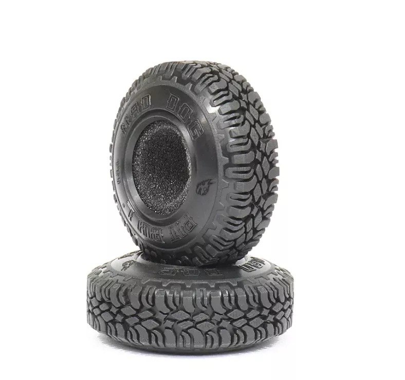 Pit Bull RC PBTPBMD1AK 1" Mad Beast Scale Tires with Foam Inserts