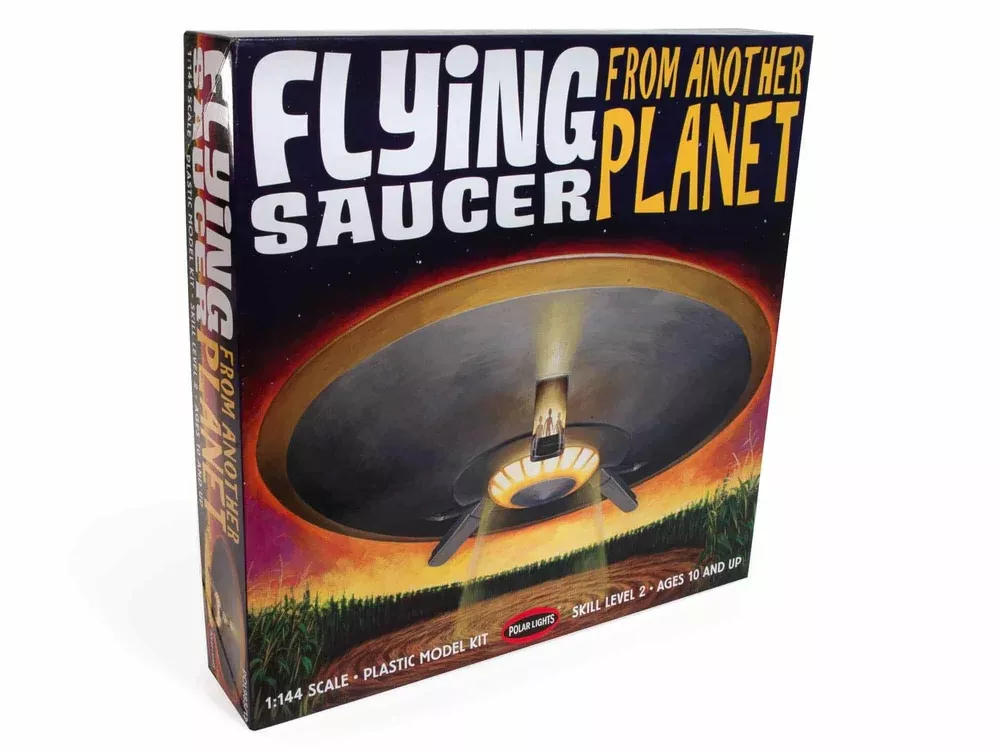 Polar Lights 985 1/144 Flying Saucer From Another Planet Skill 2 Model Kit