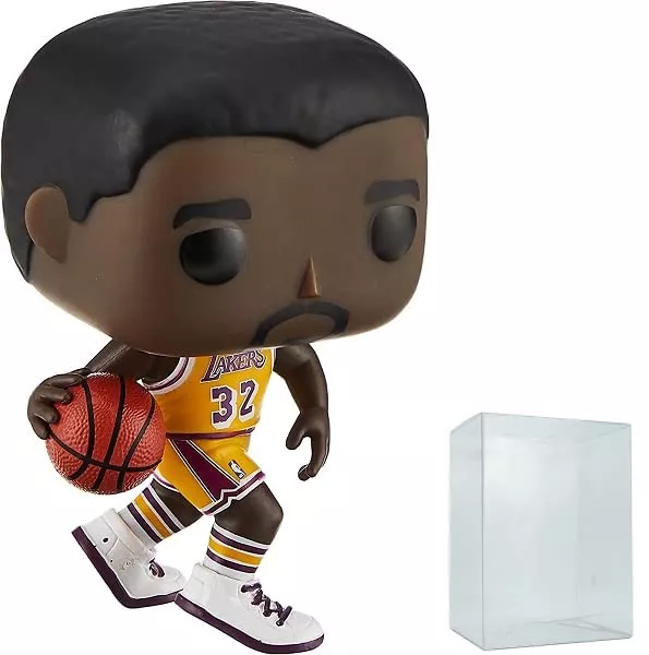 Pop Sports: Lakers Magic Johnson #78 Vinyl Figure (Bundle With Eco Tek