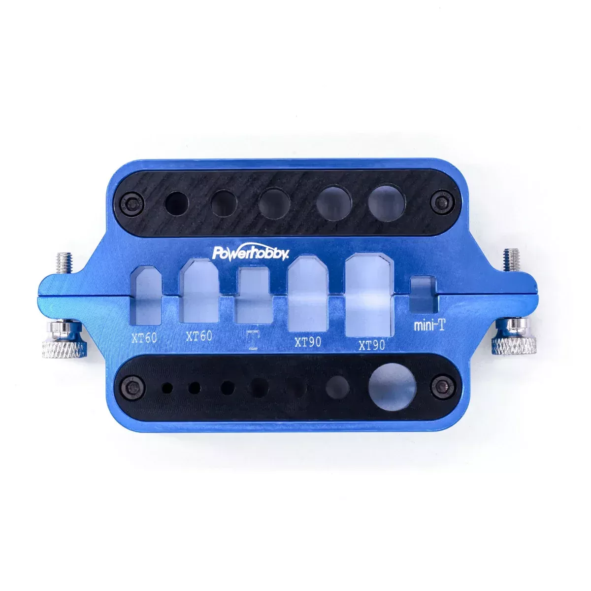 Powerhobby PHB5028 BLUE Aluminum RC Connector Soldering Jig