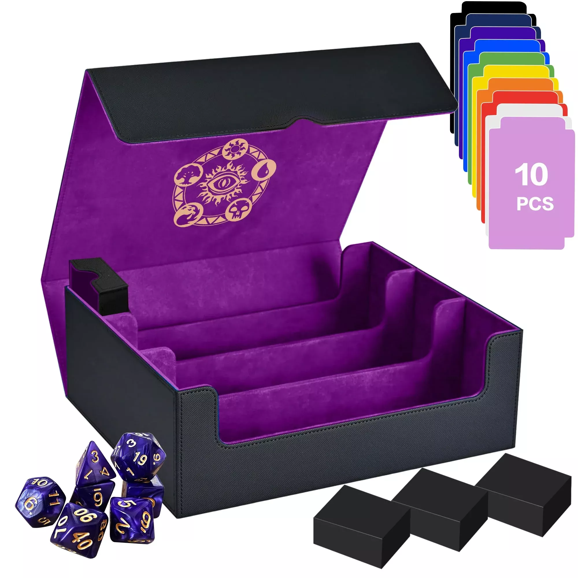 Promaxibinder Trading Card Storage Box For Mtg/Tcg/Yugioh, Commander D