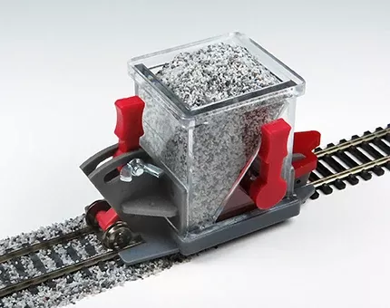 Proses by Bachmann 39016 HO Scale Ballast Spreader Car with Height Adjustment