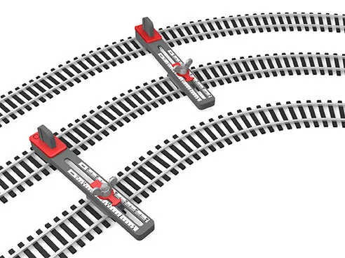 Proses by Bachmann 39017 HO Scale Adjustable Parallel Track Tool (2 Pack)