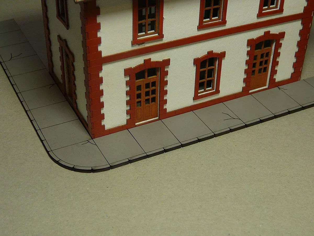 Proses By Bachmann 39104 HO Scale Concrete Sidewalk (48")