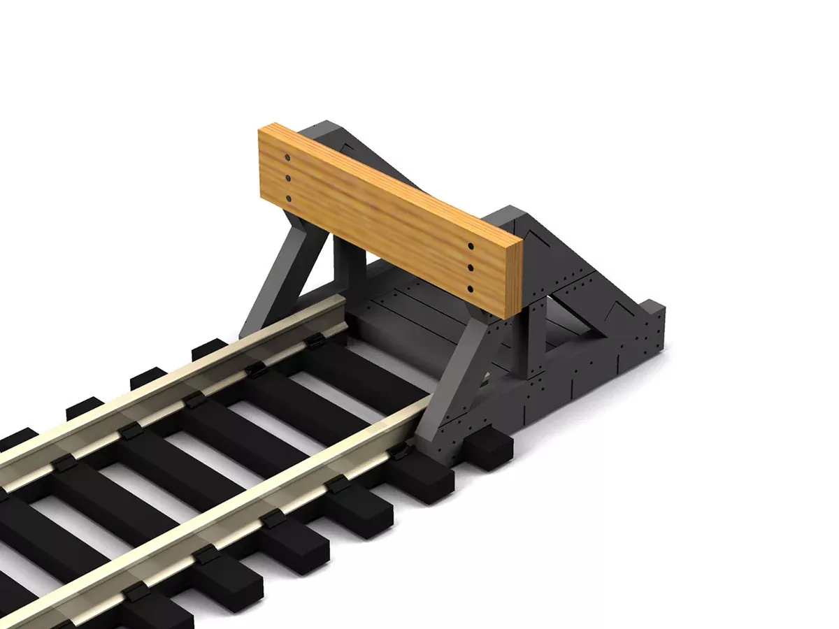 Proses by Bachmann 39116 HO Scale Buffer Stop (2 Pack)