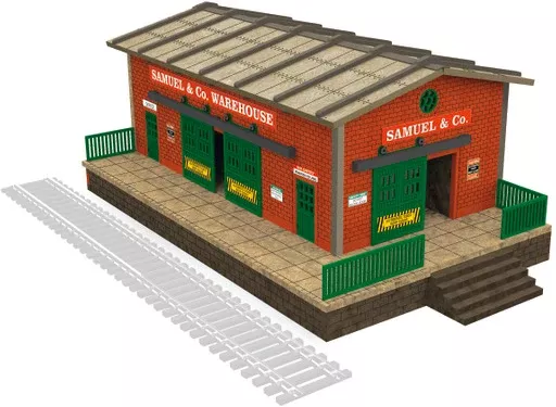 Proses by Bachmann 39118 HO Scale Warehouse with Motorized Doors