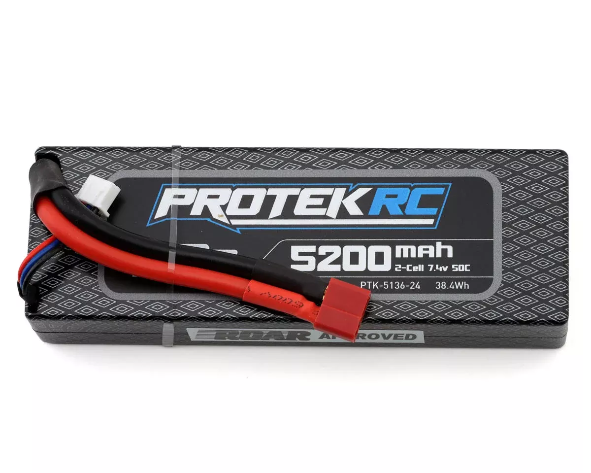 Protek RC 5136-24 2S MUDboss 7.4V 50C 5200mAhLiPo Battery