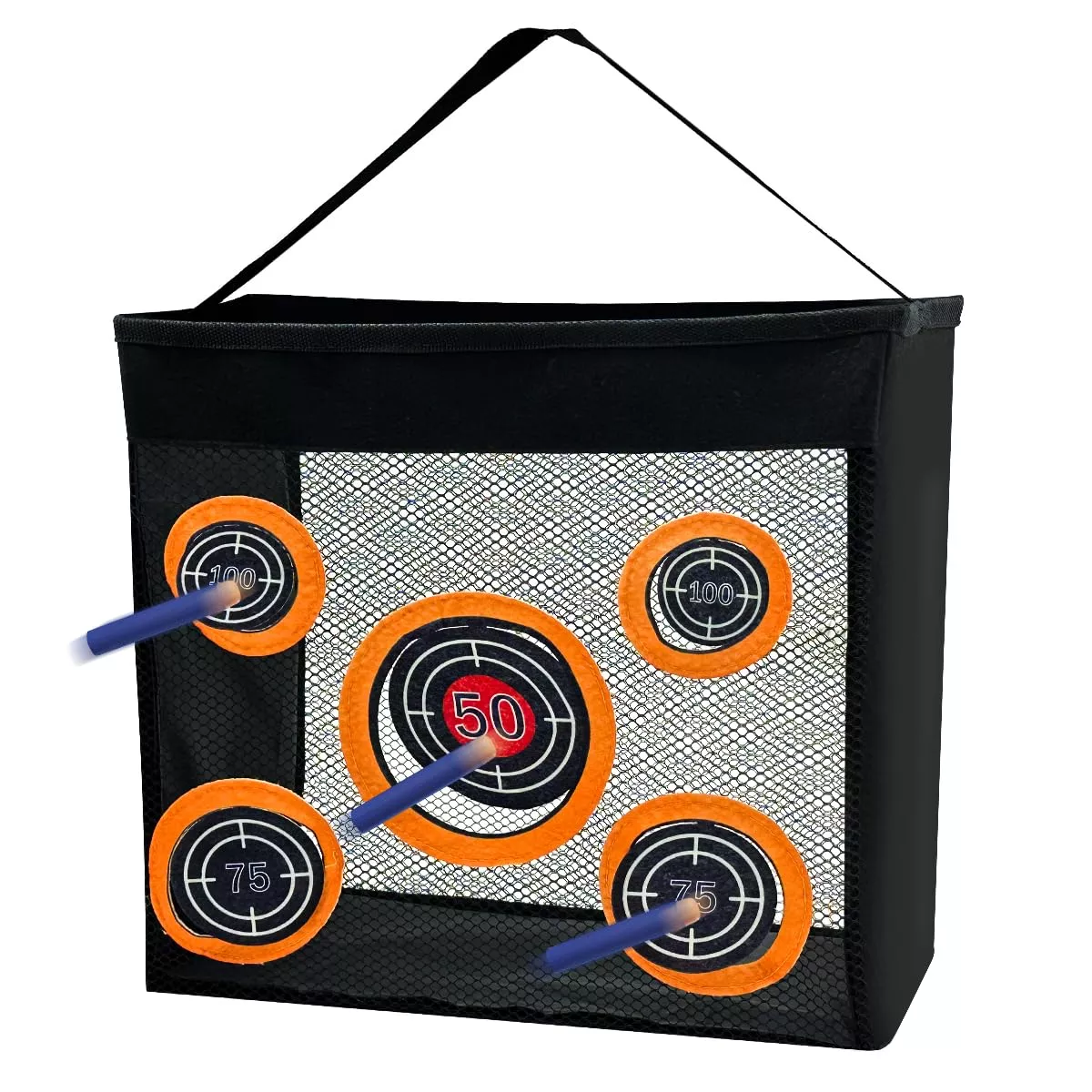 Punieayi Portable Mesh Target Bag for Darts, 13.5" x 5