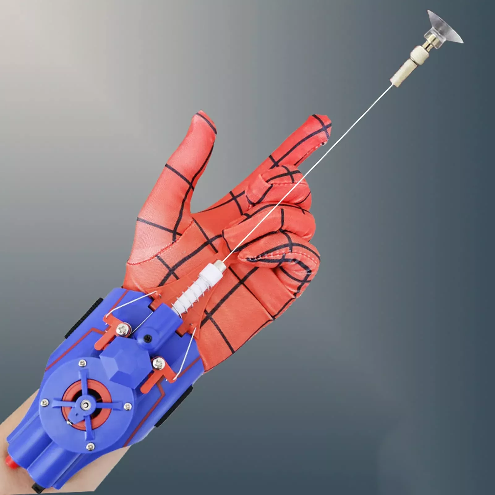 QHJIU Spider Web Shooter - Blue - Medium Size - Durable Design