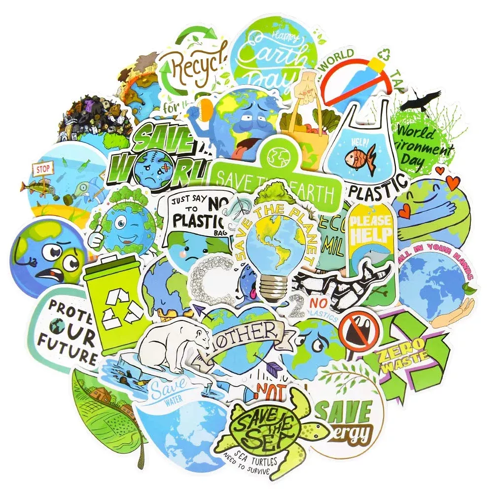 QTL Stickers for Kids - Environmental Waterproof Multicolor - 2-3.5 Inch