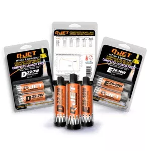 Quest Q6134 Q-JET™ D22-7W White Lightning Motor Launch 2 Pack