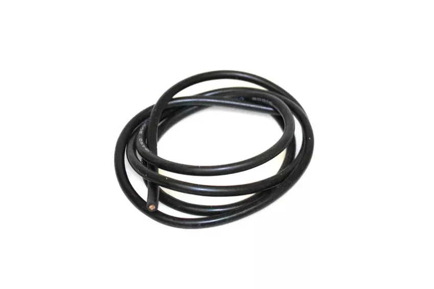 Racers Edge 1214 12 Gauge Silicone Wire - 3' Black