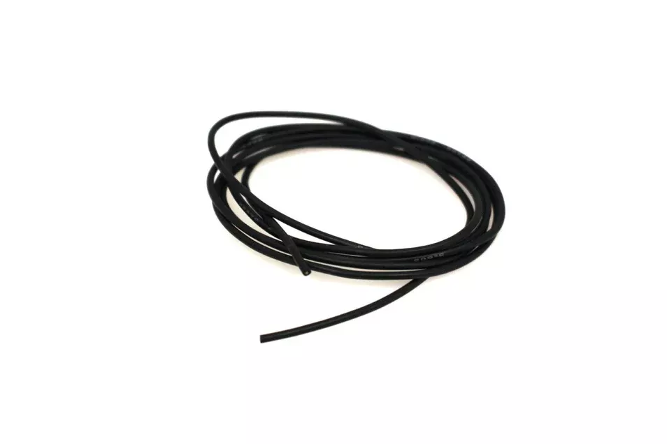 Racers Edge 1224 22 Gauge Silicone Wire - 3' Black