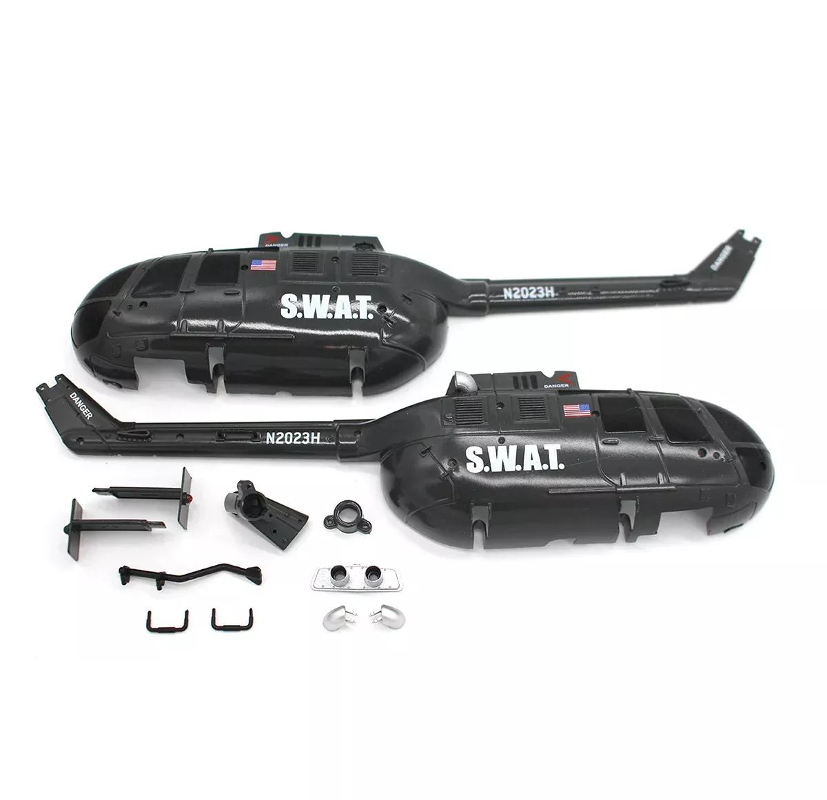 Rage RC 6082 Canopy Set for Hero-Copter - SWAT